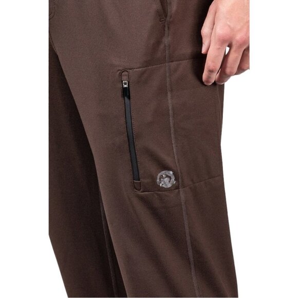 Natori Rumi Espresso Polyester Blend Modern Fit Mens Stretch Pajamas - Picture 2 of 12